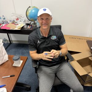 Player Worn Visors Signed and Worn by Danny Wuerffel LE /35 <br><br>Tax Deductible Donation