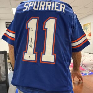 Event Worn Jersey During Autograph Signing - Worn and Signed by Steve Spurrier LE /35 <br><br>Tax Deductible Donation