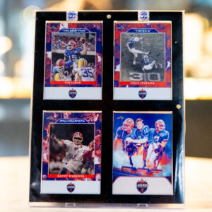 Set of 4 Unsigned Limited Edition to /350 Heisman Cards (Tebow, Spurrier, Weurffel and Triple Card) <br><br>Tax Deductible Donation